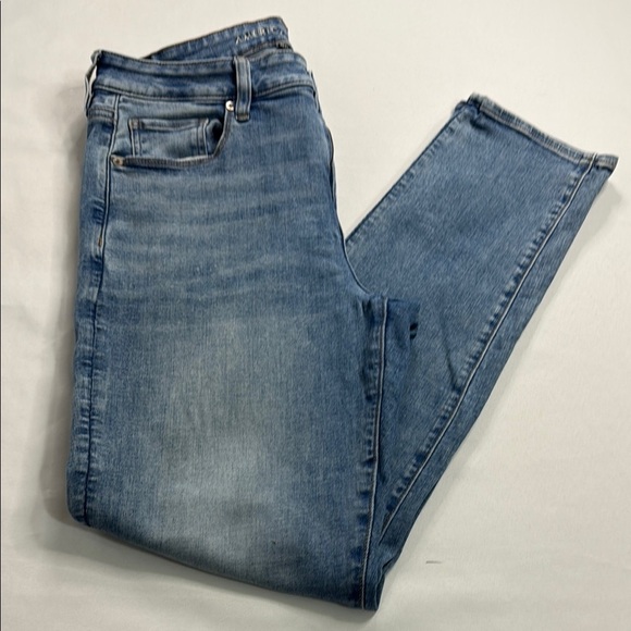 American Eagle Outfitters Denim Blue Skinny Jeans - Picture 2 of 6